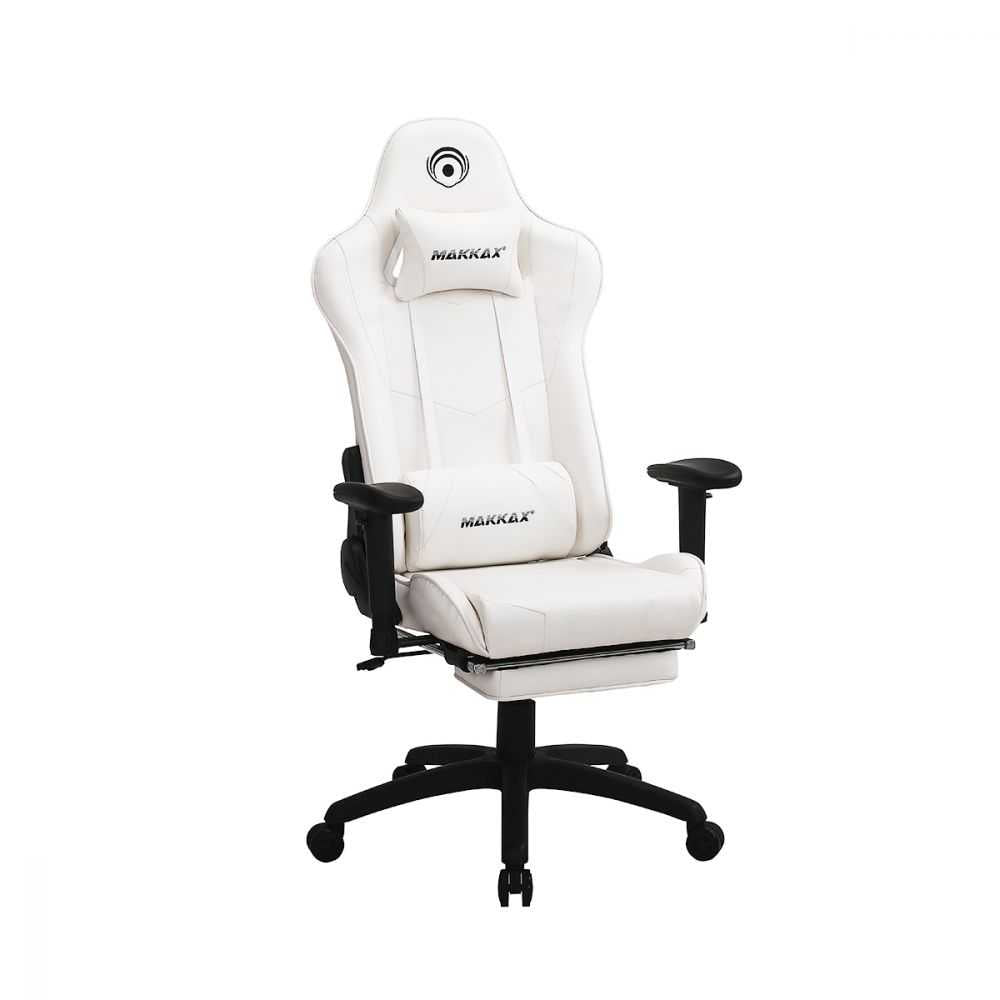 Silla gamer makkax blanca