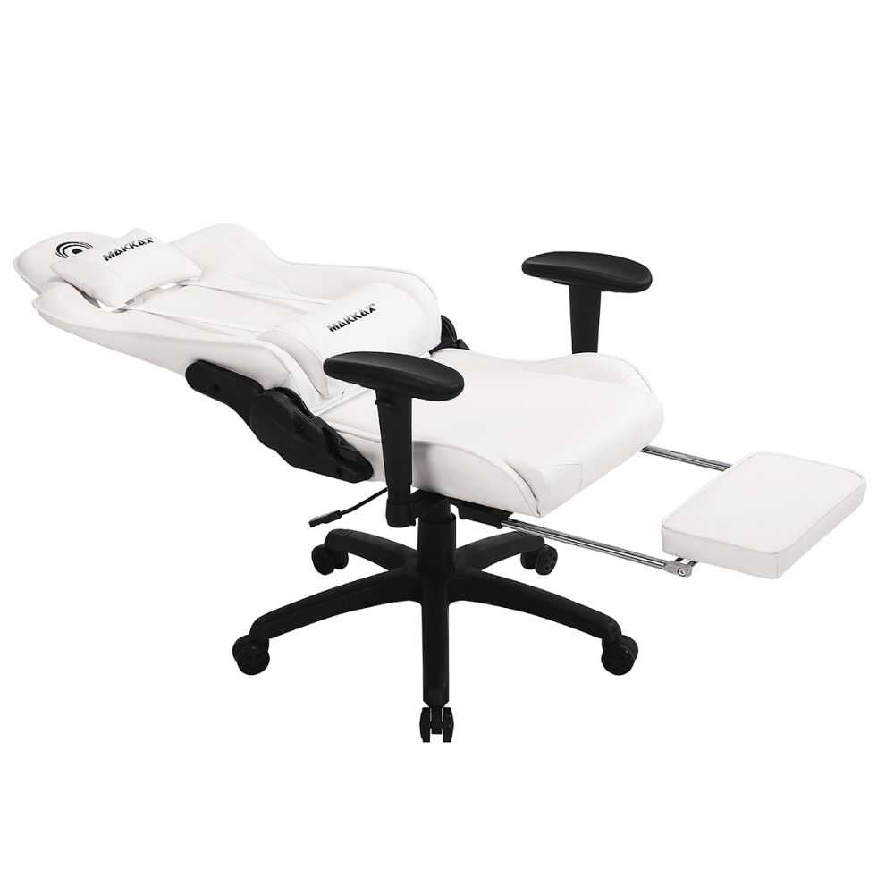 Silla gamer makkax blanca