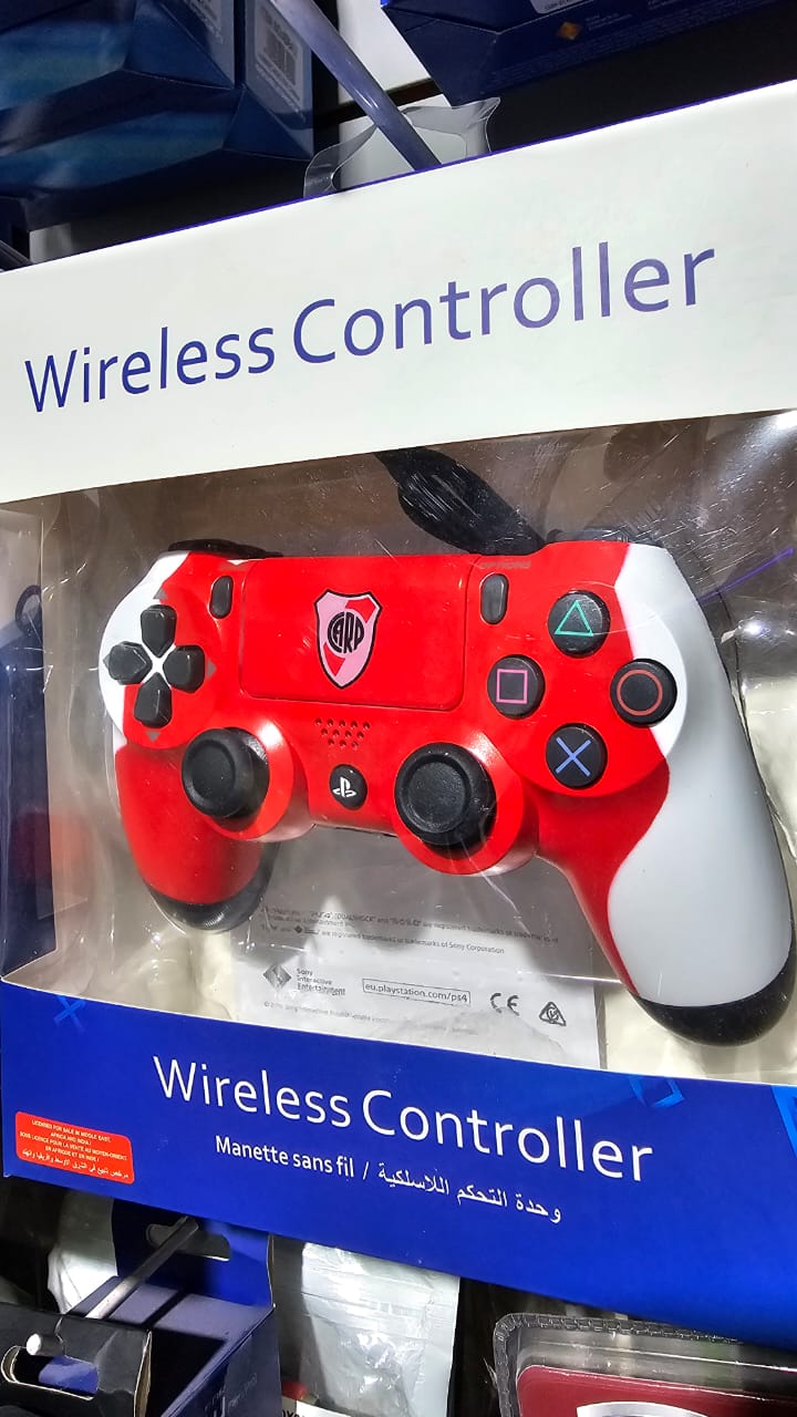 Joystick Replica PS4 Diseño River Plate