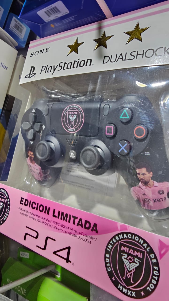 Joystick Replica PS4 Diseño Inter de miami